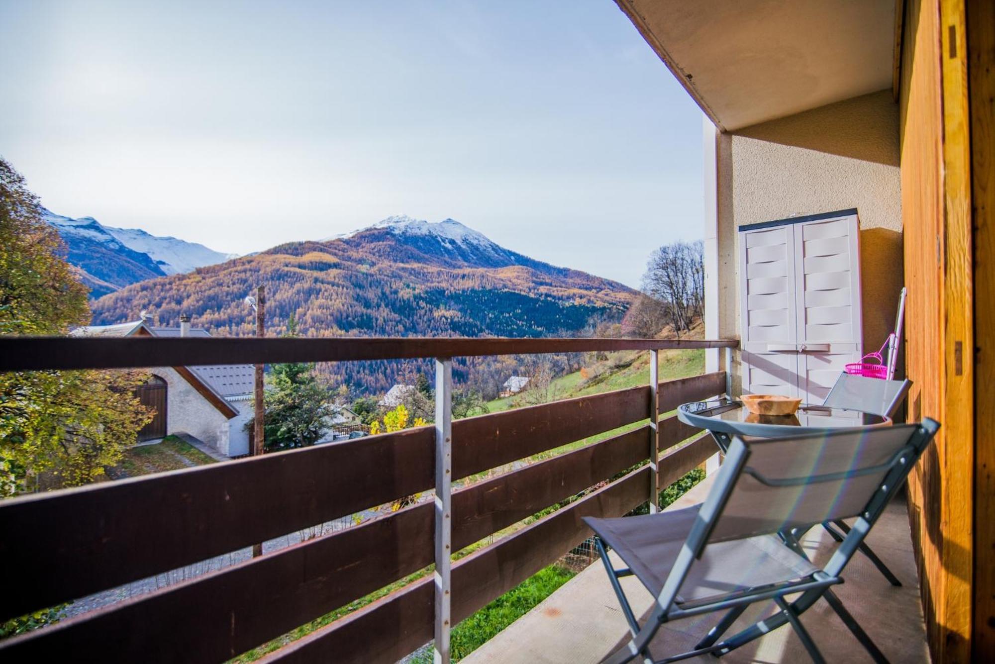 Les Tilleuls 24 - Balcon Vue Montagne Orcières Exterior foto